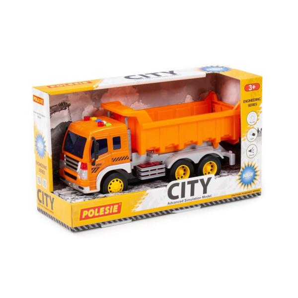 CITY LKW-Kipper mit Schwungantrieb (Box)