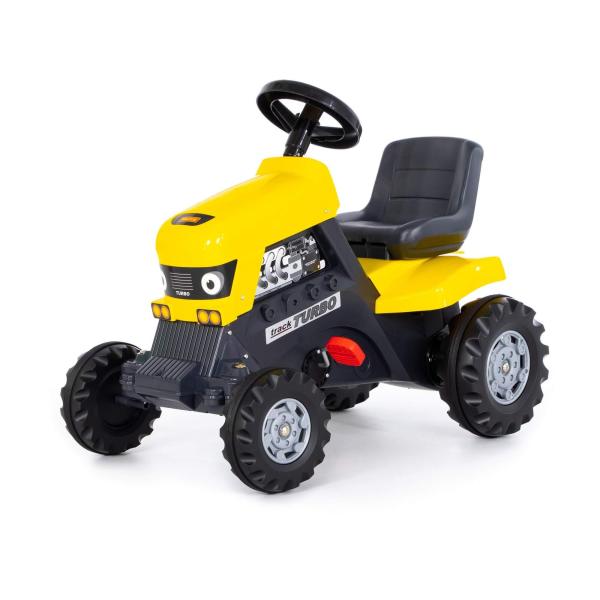 Trett-Traktor Turbo, gelb