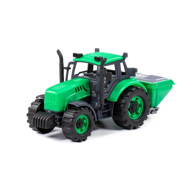 Traktor PROGRESS mit Düngerstreuer, Schwungantrieb (Box)