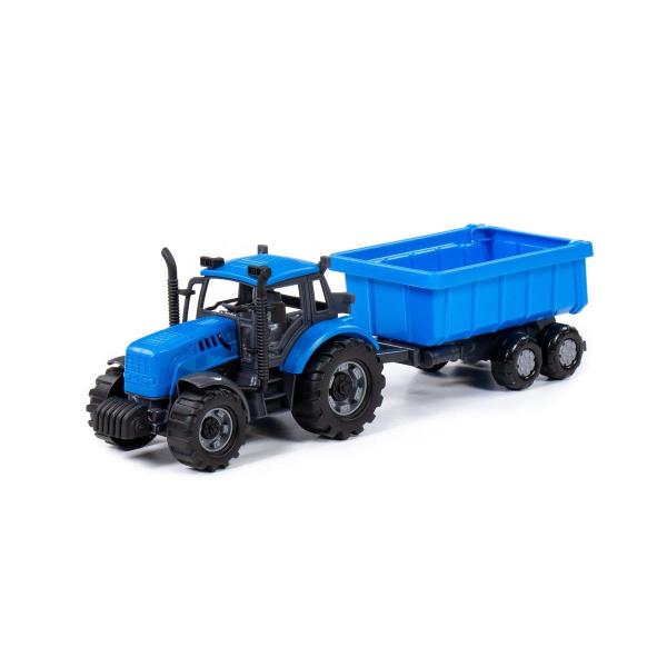 Traktor PROGRESS mit Kippanhänger, Schwungantrieb (Box)