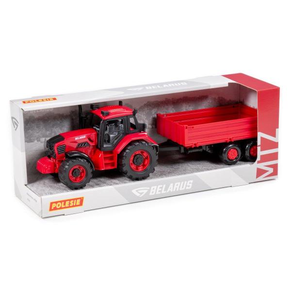 Traktor BELARUS mit Anhänger, Schwungantrieb (Box)