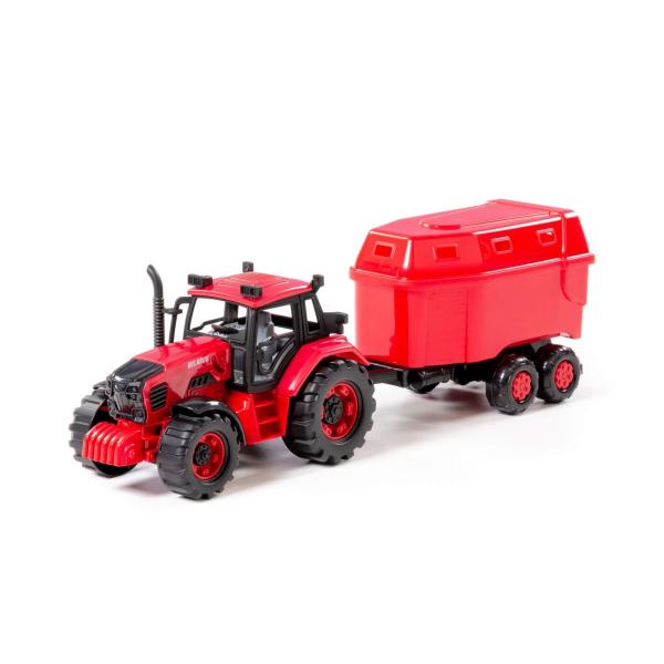Traktor BELARUS Pferdetransporter (Box)