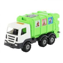 SuperTruck Müllwagen, grün