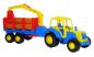 Preview: Little Farmer Traktor mit Holztransporter und Kranarm