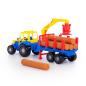 Preview: Harzland Traktor mit Holztransporter und Kranarm