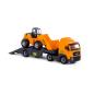 Preview: PowerTruck Tieflader mit Schaufellader (Box)