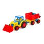 Preview: Basics Traktor mit Schaufel mit Hänger (Box)