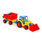 Preview: Basics Traktor mit Schaufel mit Hänger (Box)