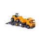 Preview: PowerTruck Tieflader mit Radlader (Tray)