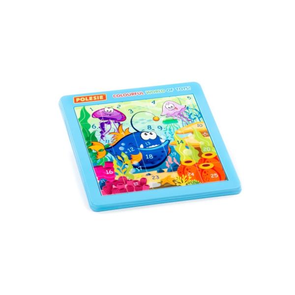 Schiebepuzzle Meerestiere Set 2, 25-tlg