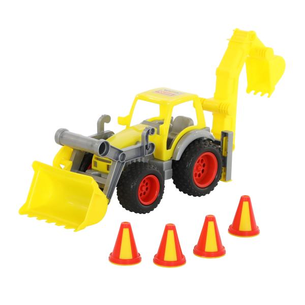 ConsTruck Radlader mit Heckbagger (Box)