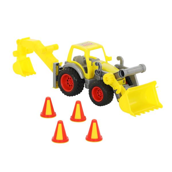 ConsTruck Radlader mit Heckbagger (Box)