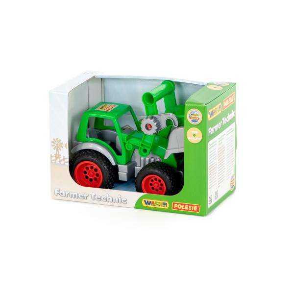 Farmer Techn Traktor mit Frontschaufel (Box)