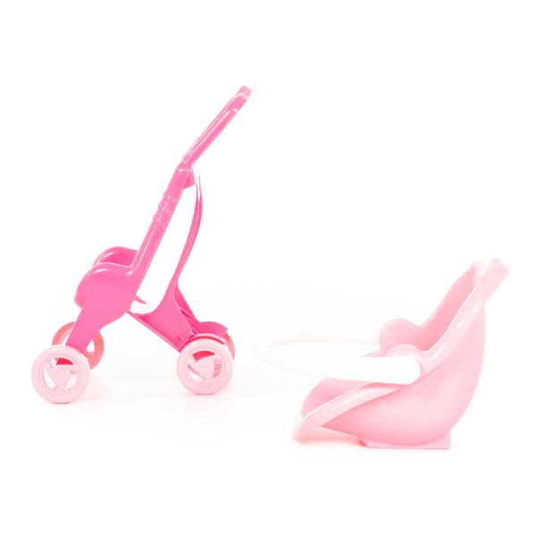 Puppenwagen "Pink Line 2in1"