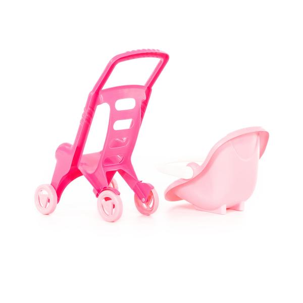 Puppenwagen "Pink Line 2in1"