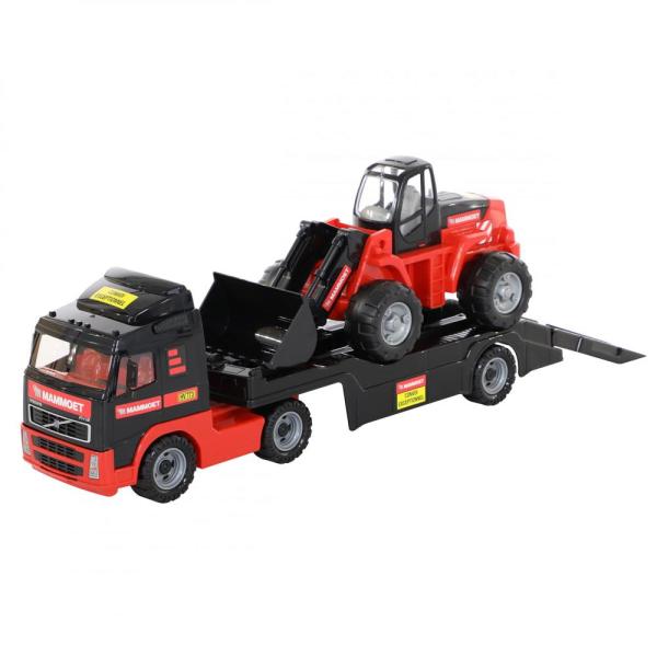 LKW-Tieflader mit Radlader MAMMOET PowerTruck (Box)