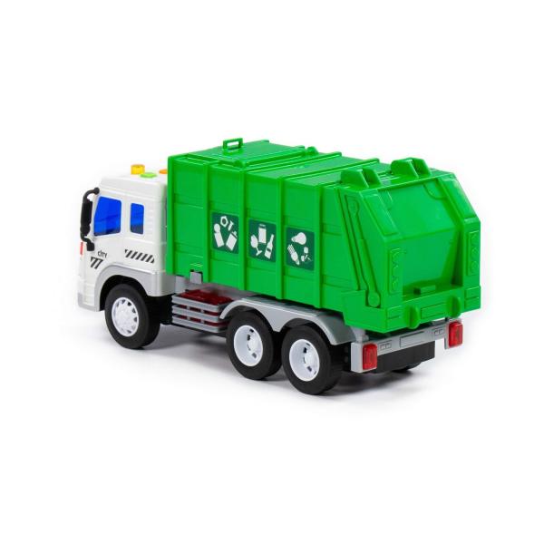 CITY Müllauto mit Schwungantrieb (Box)