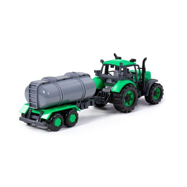 Traktor PROGRESS mit Tankanhänger, Schwungantrieb (Box)