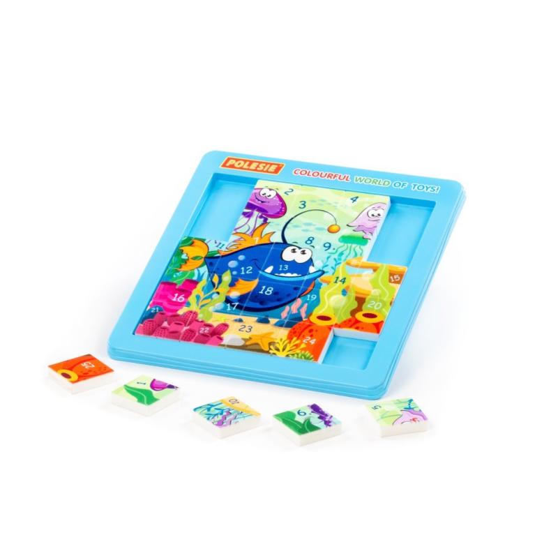 Schiebepuzzle Meerestiere Set 2, 25-tlg