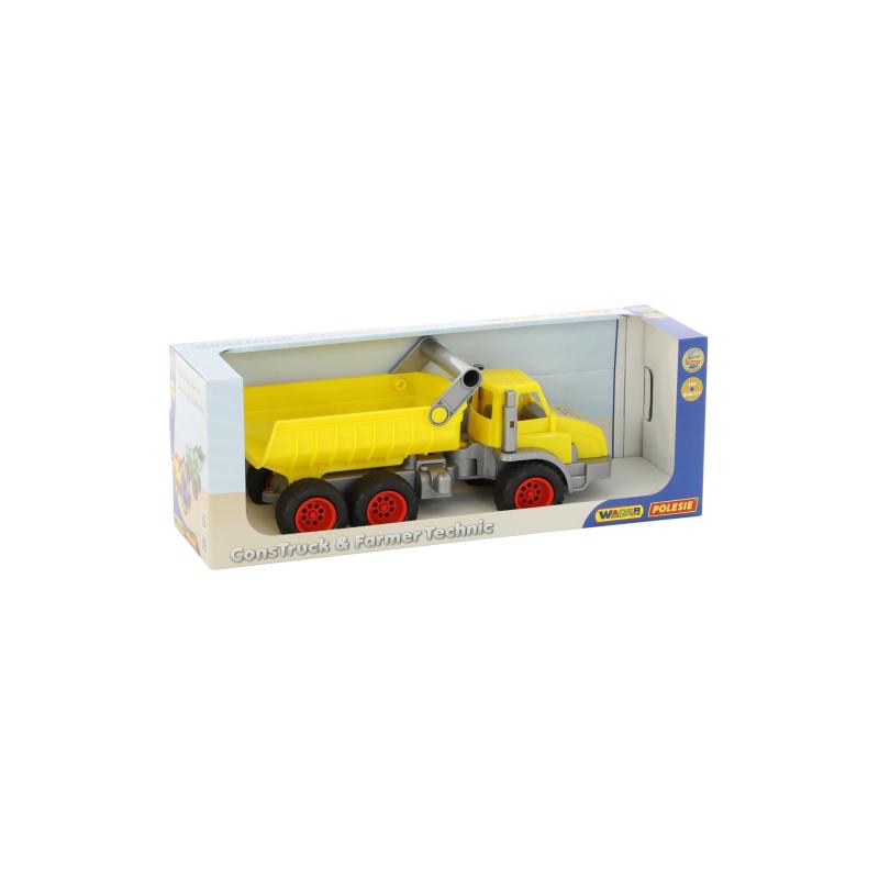 ConsTruck 3-Achs-Kipper gelb/silber (Box)