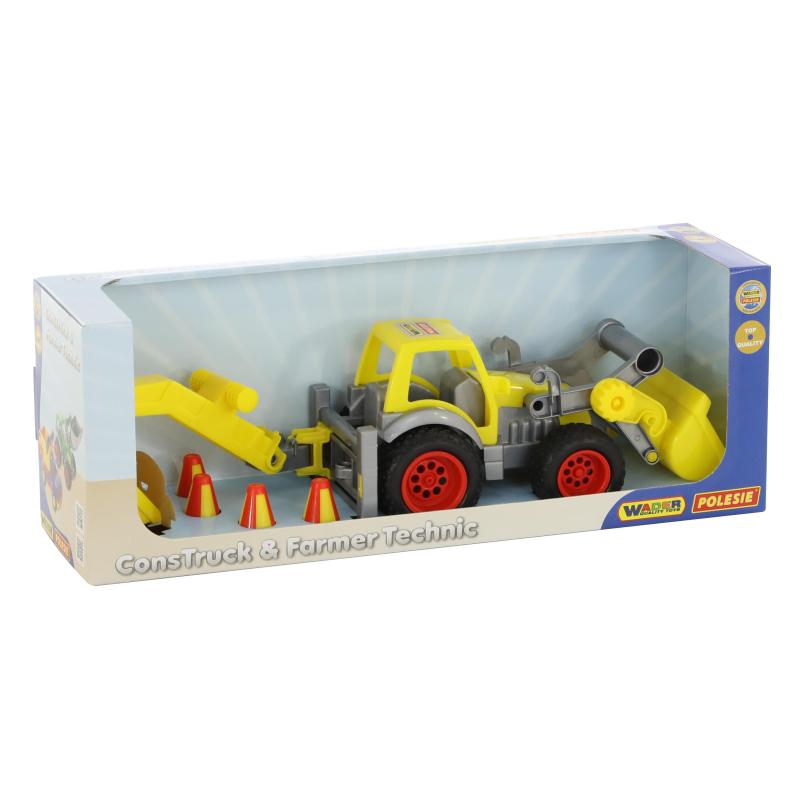 ConsTruck Radlader mit Heckbagger (Box)