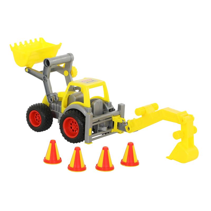 ConsTruck Radlader mit Heckbagger (Box)