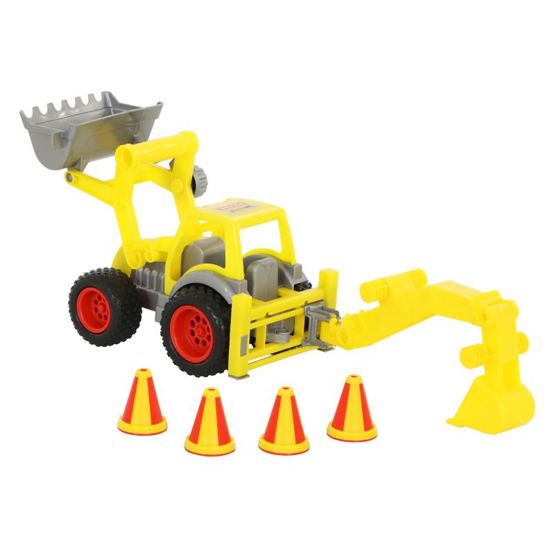 ConsTruck Radlader mit Heckbagger (Box)