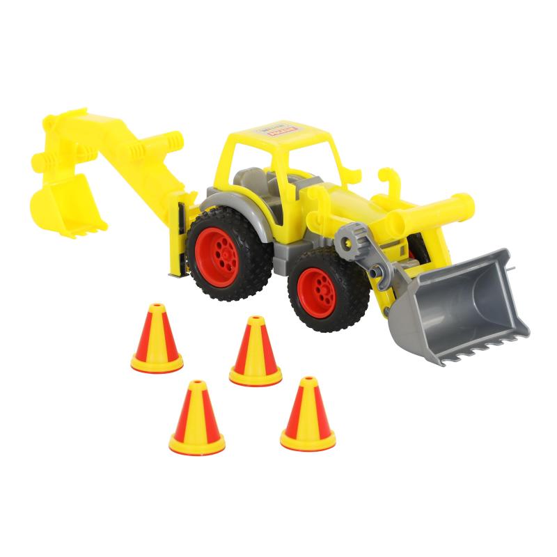 ConsTruck Radlader mit Heckbagger (Box)