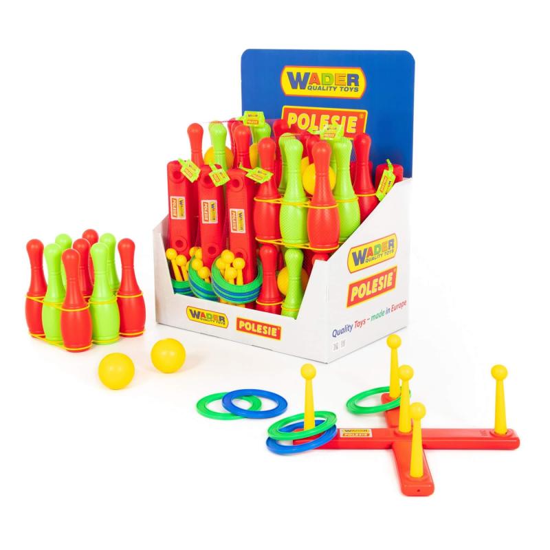 Kegelet, Ringwurfspiel, 14 Sets  (Display)