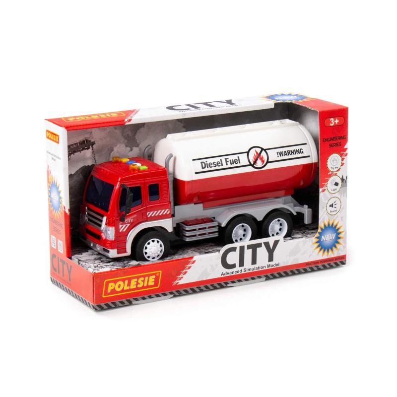 CITY Tankwagen mit Schwungantrieb (Box)