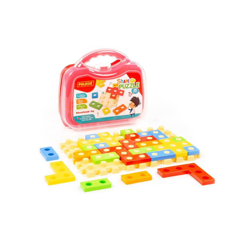 Puzzle Set Nr.10, 25-tlg. im Koffer