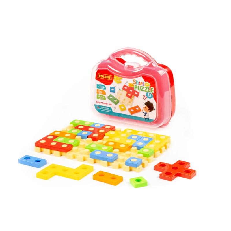 Puzzle Set Nr.10, 25-tlg. im Koffer